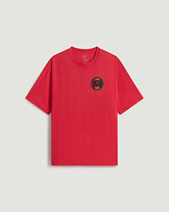 BLOTCHED CIRCLE TİŞÖRT Racing Red