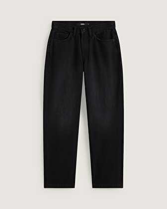CHECK 5 MID RISE STRAIGHT PANTOLON Black Rinse