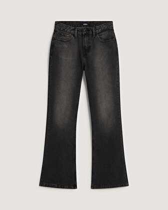 CHECK 5 MID RISE BOOT PANTOLON Washed Black