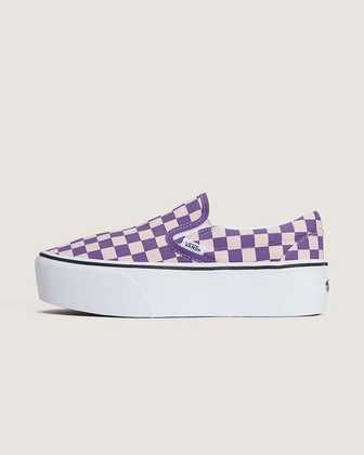 CLASSIC SLIP-ON PLATFORM AYAKKABI Pale Pink/Prism Purple