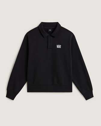 POLO FLEECE KAPÜŞONLU ÜST Black