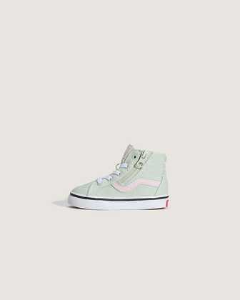 KÜÇÜK ÇOCUK SK8-HI REISSUE SIDE ZIP AYAKKABI (1-4 YAŞ) Dusty Mint/Pink
