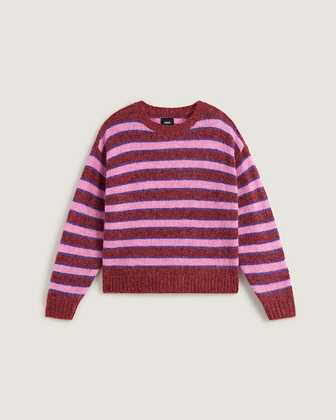 ROLLINS STRIPE KAZAK Poppy Ember/Purplelcrce
