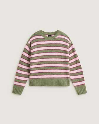 ROLLINS STRIPE KAZAK Green Balsam/Mystcmlbry