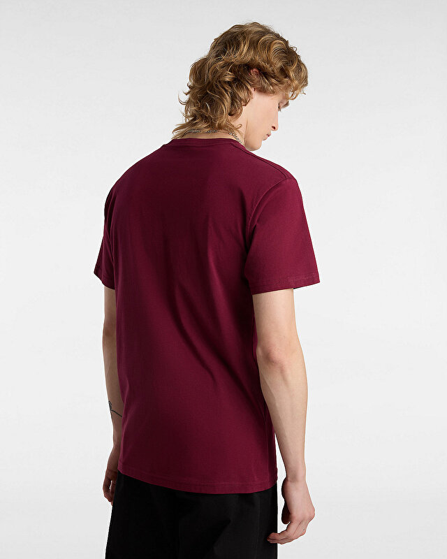 ERKEK VANS CLASSIC Burgundy-White