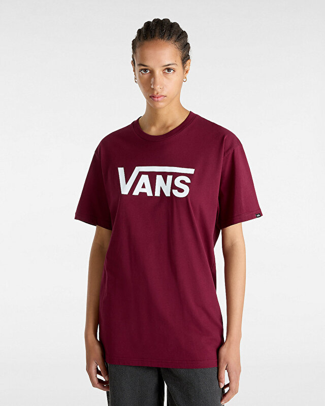ERKEK VANS CLASSIC Burgundy-White