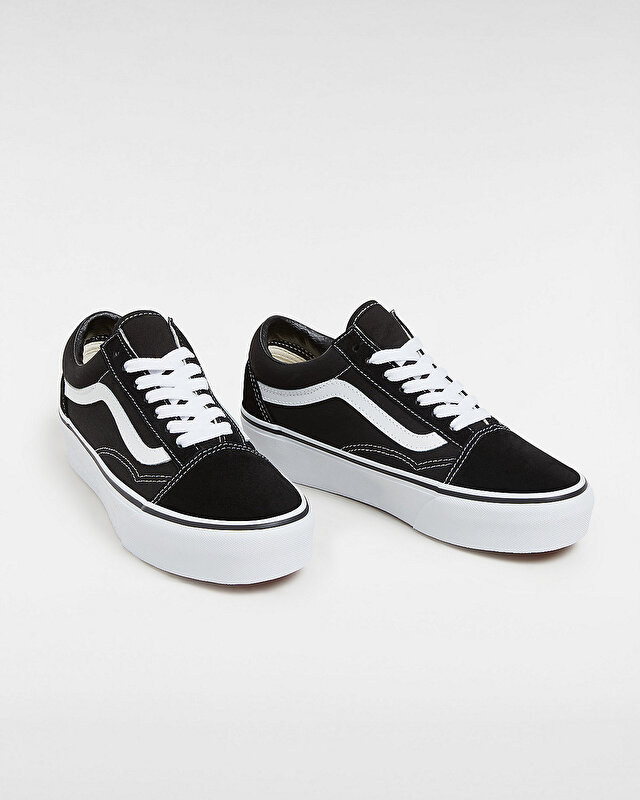 PLATFORM OLD SKOOL AYAKKABI Black/White