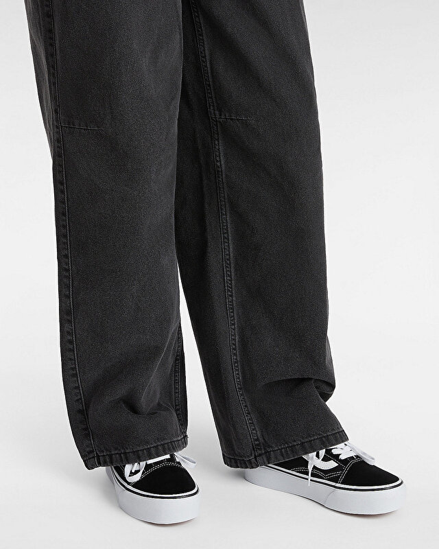 PLATFORM OLD SKOOL AYAKKABI Black/White