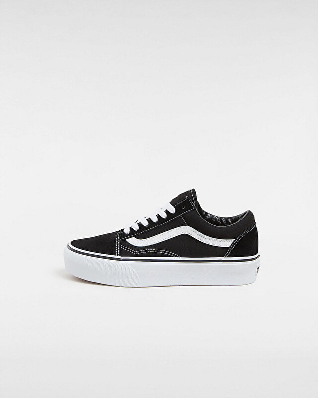 PLATFORM OLD SKOOL AYAKKABI Black/White