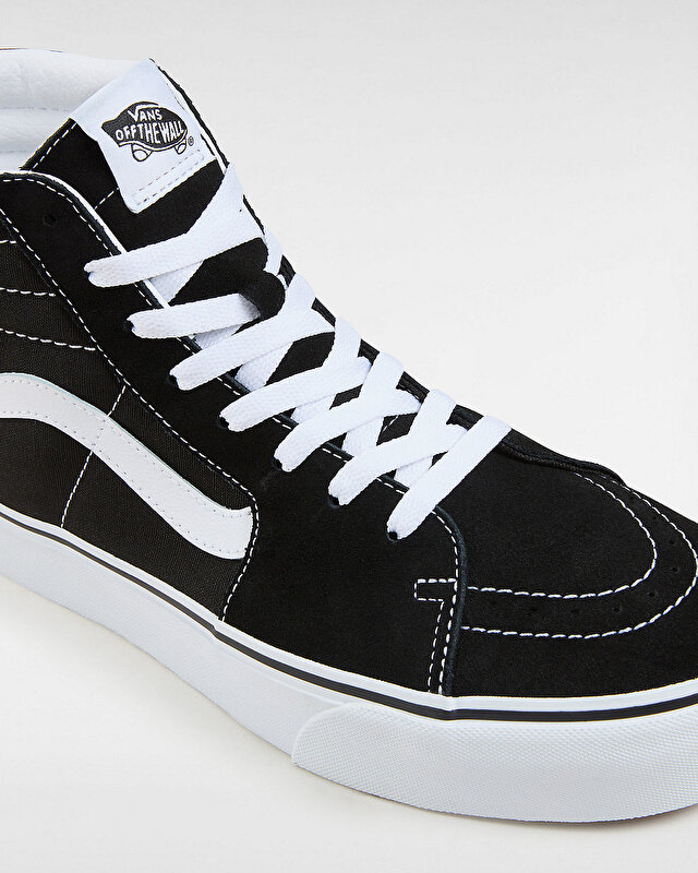SÜET SK8-HI PLATFORM 2.0 AYAKKABI Black/True White