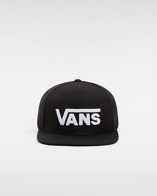 ERKEK DROP V II SNAPBACK ŞAPKA Black/White