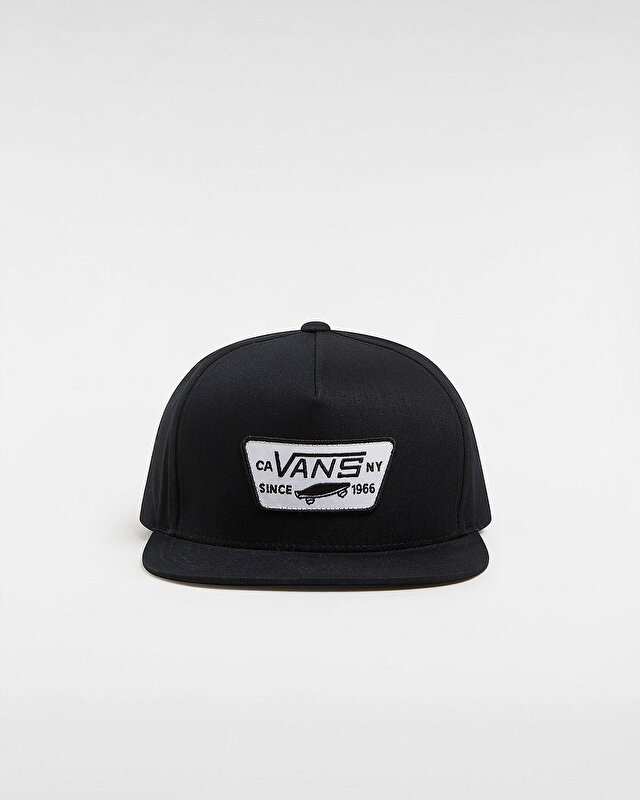 ERKEK FULL PATCH SNAPBACK ŞAPKA True Black