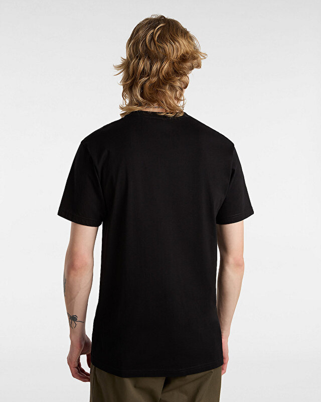 LEFT CHEST LOGO TİŞÖRT Black/White