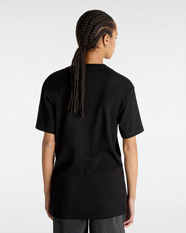 LEFT CHEST LOGO TİŞÖRT Black/White