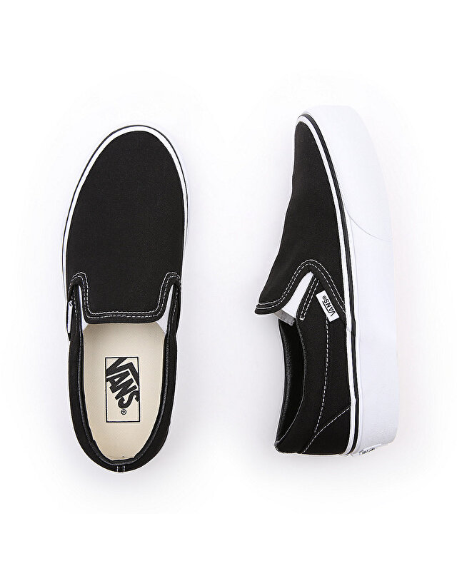 CLASSIC SLIP-ON PLATFORM AYAKKABI Black