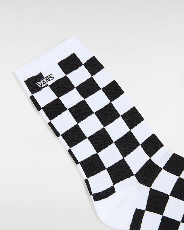 TICKER ÇORAP Black Checkerboard