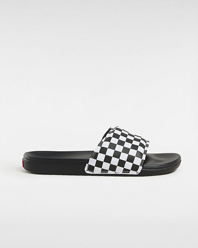 CHECKERBOARD MENS LA COSTA SLIDE-ON TERLİK (Checkerboard) True White/Black