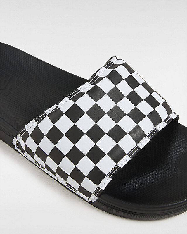 CHECKERBOARD MENS LA COSTA SLIDE-ON TERLİK (Checkerboard) True White/Black