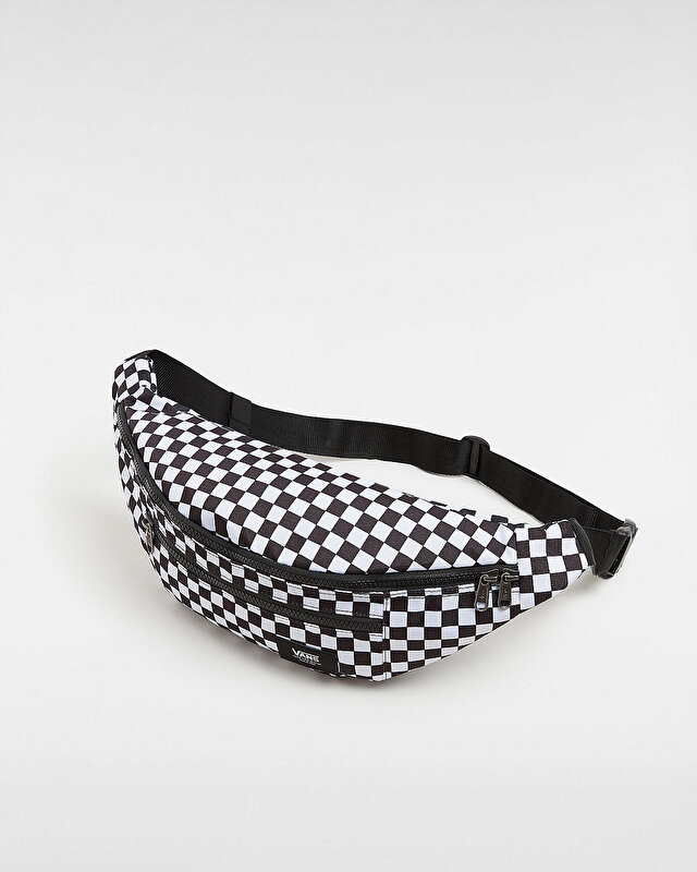 ERKEK WARD ÇAPRAZ ASILAN ÇANTA Black/White Checkerboard