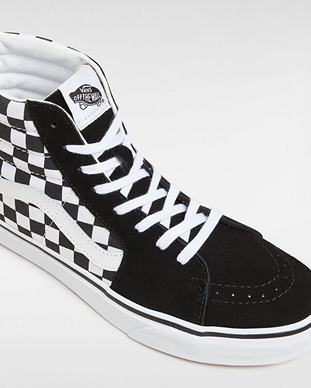 SK8-HI AYAKKABI (Checkerboard) Black/True White