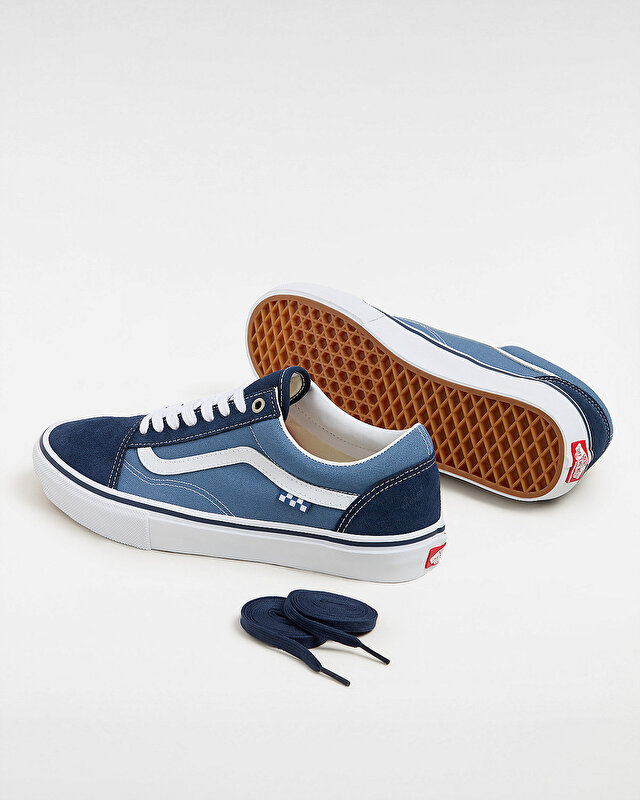 SKATE OLD SKOOL AYAKKABI Navy/White