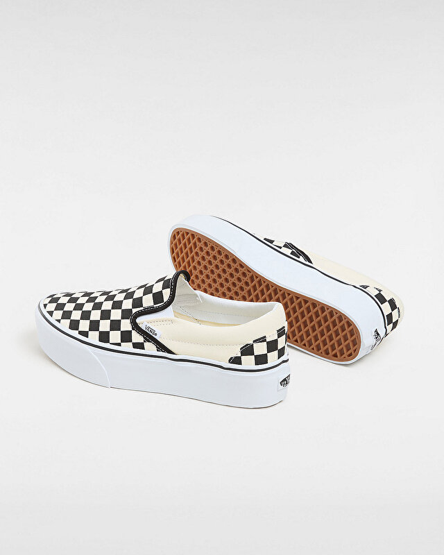 UA CLASSIC SLIP-ON STACKFORM Black/Classic White