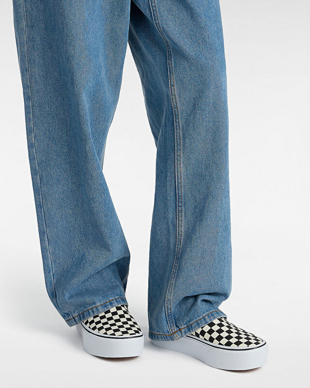 UA CLASSIC SLIP-ON STACKFORM Black/Classic White