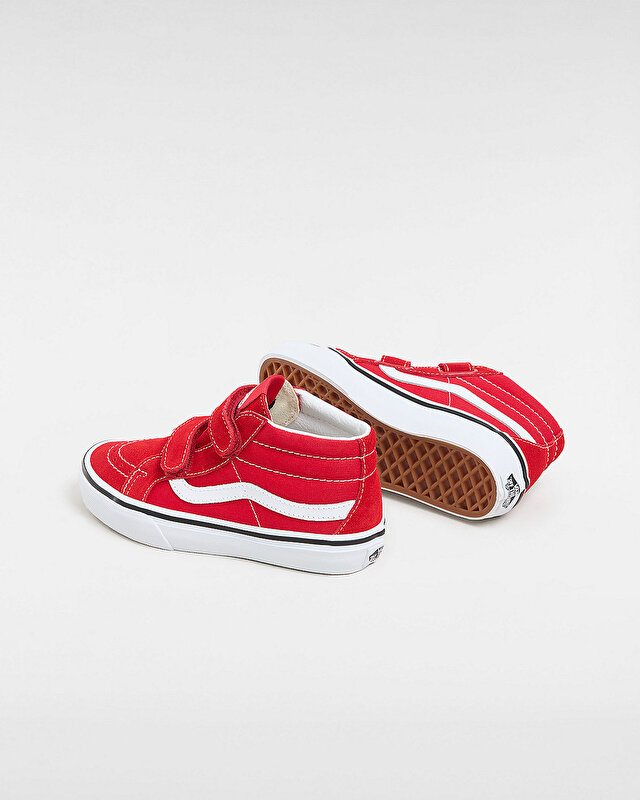 ÇOCUK SK8-MID REISSUE CIRTCIRTLI AYAKKABI (4-8 YAŞ) Formula One/True White