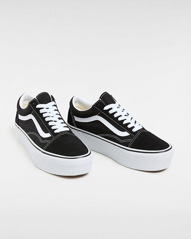 OLD SKOOL STACKFORM AYAKKABI Black/True White
