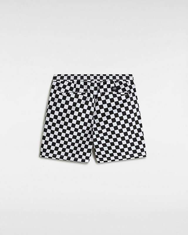 RANGE RELAXED ELASTİK BELLİ ŞORT Checkerboard