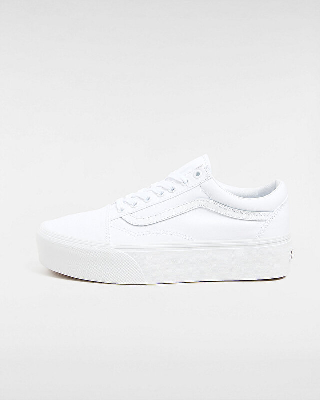 OLD SKOOL STACKFORM AYAKKABI True White