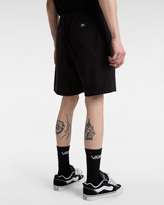 RANGE RELAXED ELASTİK ŞORT Black