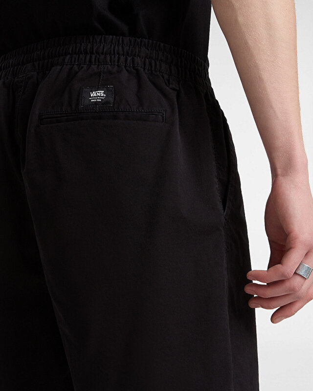 RANGE RELAXED ELASTİK ŞORT Black