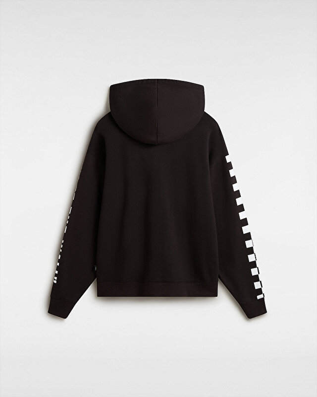 EXTRA FUN OVERSIZED RAM BOY FERMUARLI KAPÜŞONLU ÜST Black