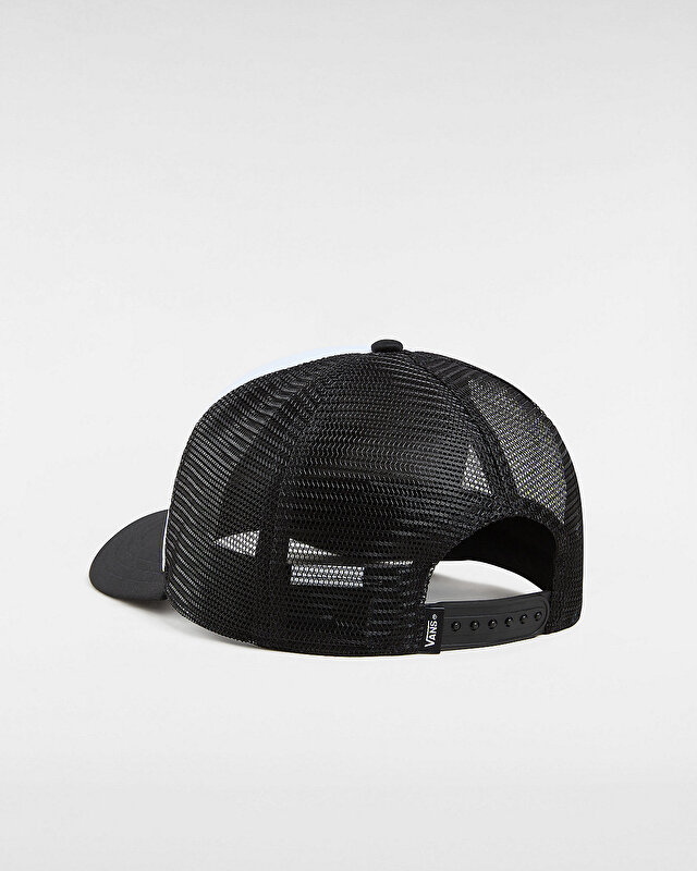 CLASSIC PATCH CURVED BILL TRUCKER ŞAPKA Black/White