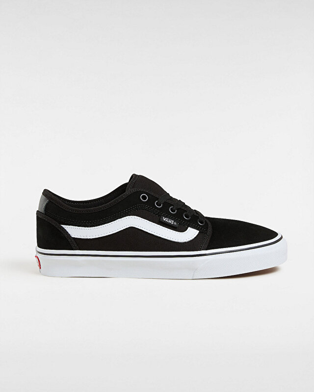 SKATE CHUKKA LOW SIDESTRIPE AYAKKABI Black/White