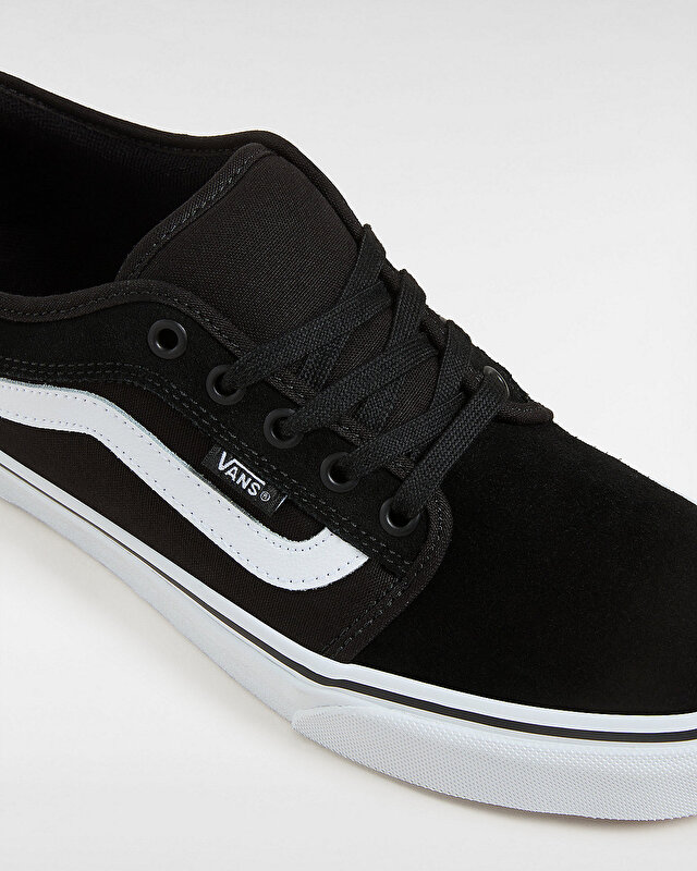 SKATE CHUKKA LOW SIDESTRIPE AYAKKABI Black/White