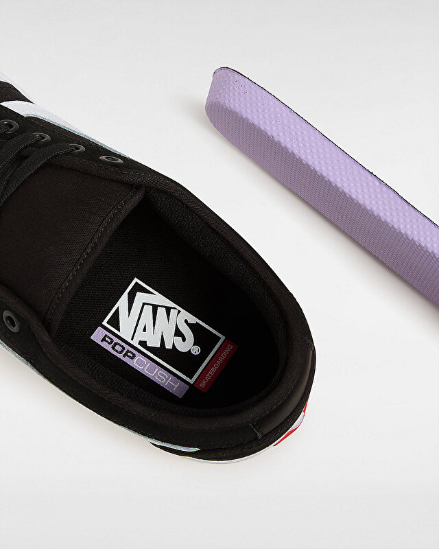 SKATE CHUKKA LOW SIDESTRIPE AYAKKABI Black/White