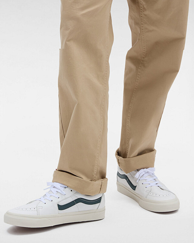 SK8-LOW PREMIUM LEATHER AYAKKABI Green Gables