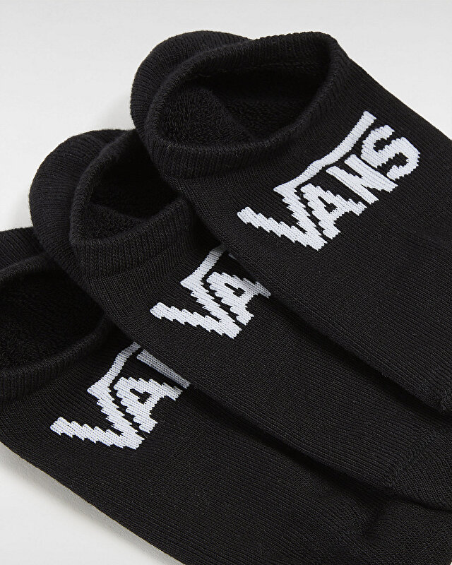 ÇOCUK VANS CLASSIC GÖRÜNMEYEN ÇORAP (3 ÇİFT) Black