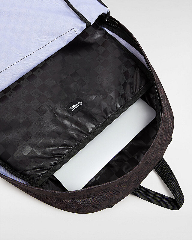 OLD SKOOL CHECK SIRT ÇANTASI Black/Charcoal