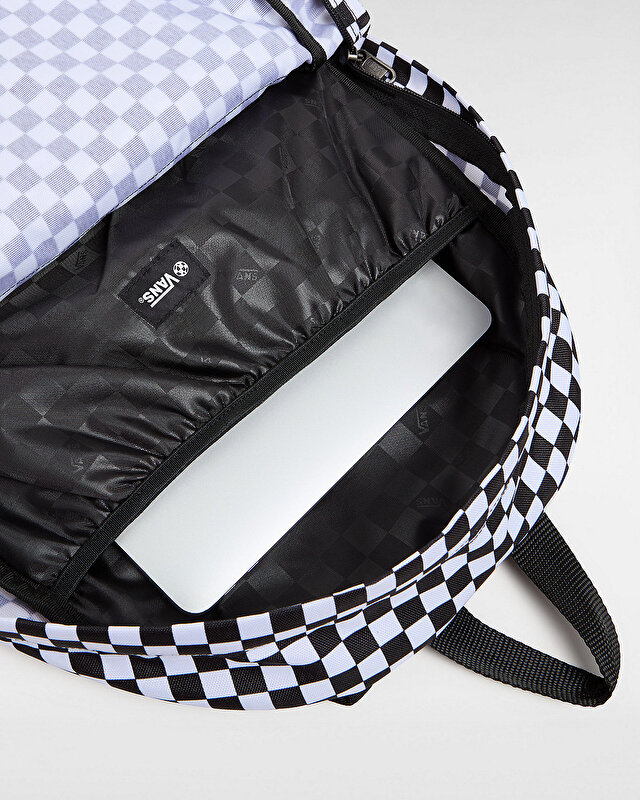 OLD SKOOL CHECK SIRT ÇANTASI Black/White