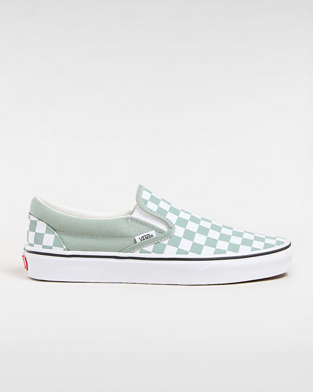 CLASSIC SLIP-ON CHECKERBOARD AYAKKABI Iceberg Green