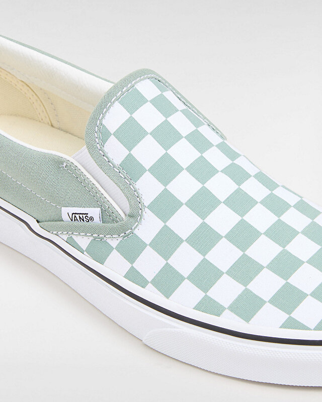 CLASSIC SLIP-ON CHECKERBOARD AYAKKABI Iceberg Green