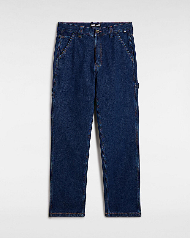 DRILL CHORE RELAXED CARPENTER DENIM PANTOLON Dark Denim