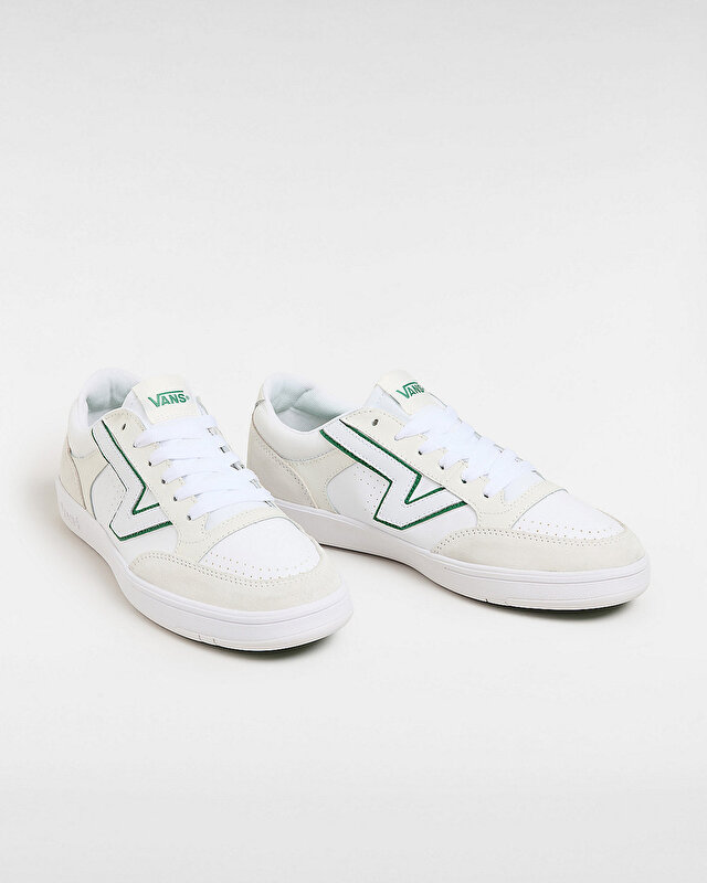 LOWLAND COMFYCUSH AYAKKABI Two-Tone White/Green