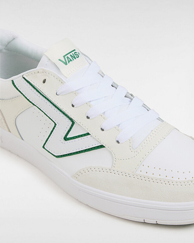 LOWLAND COMFYCUSH AYAKKABI Two-Tone White/Green