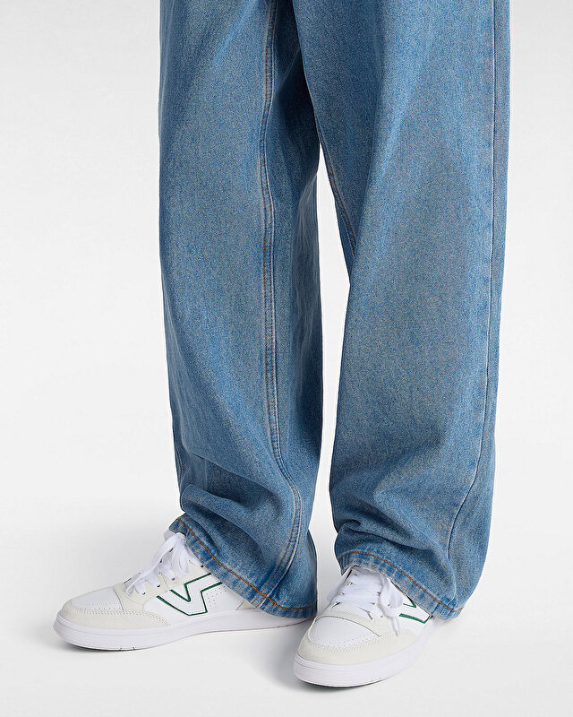 LOWLAND COMFYCUSH AYAKKABI Two-Tone White/Green