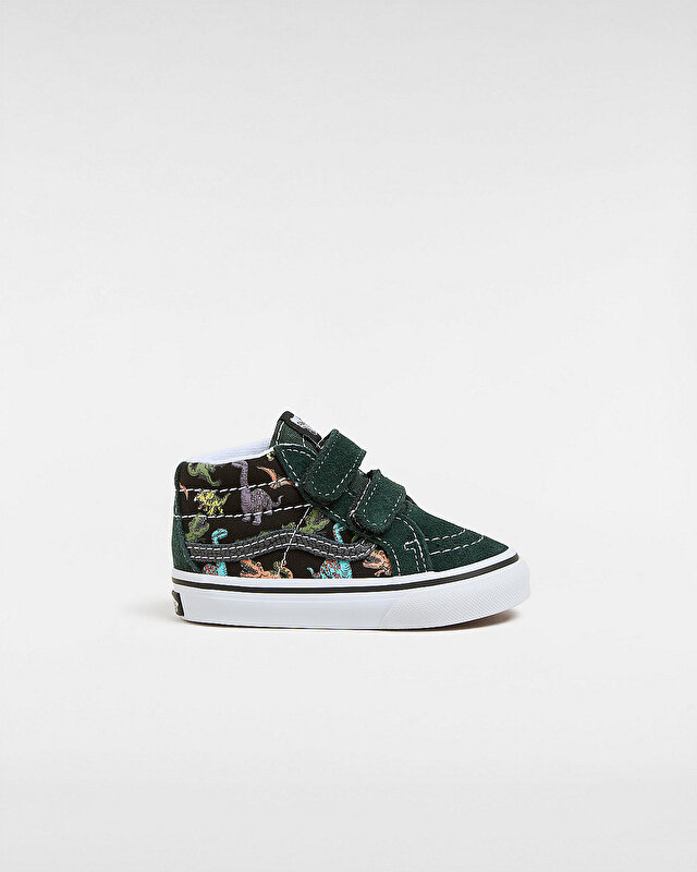 KÜÇÜK ÇOCUK SK8-MID REISSUE CIRTCIRTLI GLOW AYAKKABI (1-4 YAŞ) Multi/True White