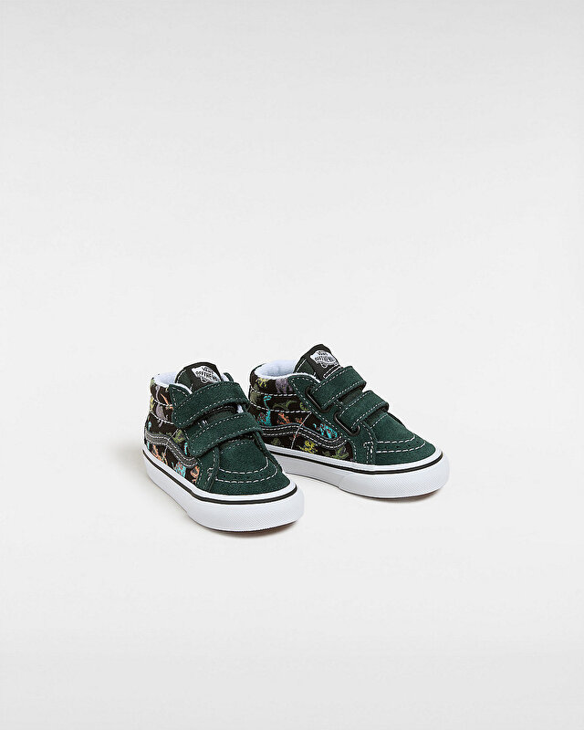 KÜÇÜK ÇOCUK SK8-MID REISSUE CIRTCIRTLI GLOW AYAKKABI (1-4 YAŞ) Multi/True White